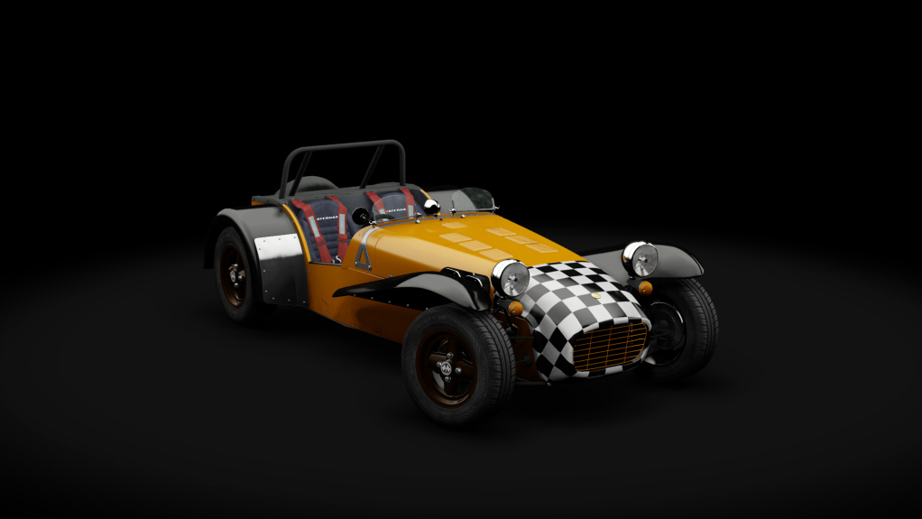 Caterham Super7 1700 Super Sprint Clamshell, skin checker