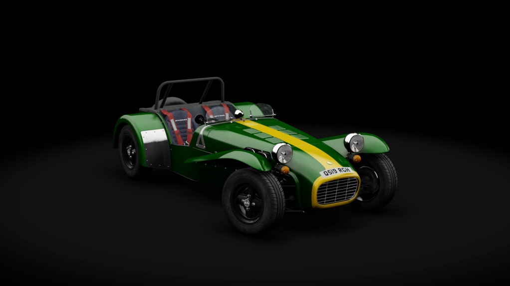 Caterham Super7 1700 Super Sprint Clamshell, skin classic