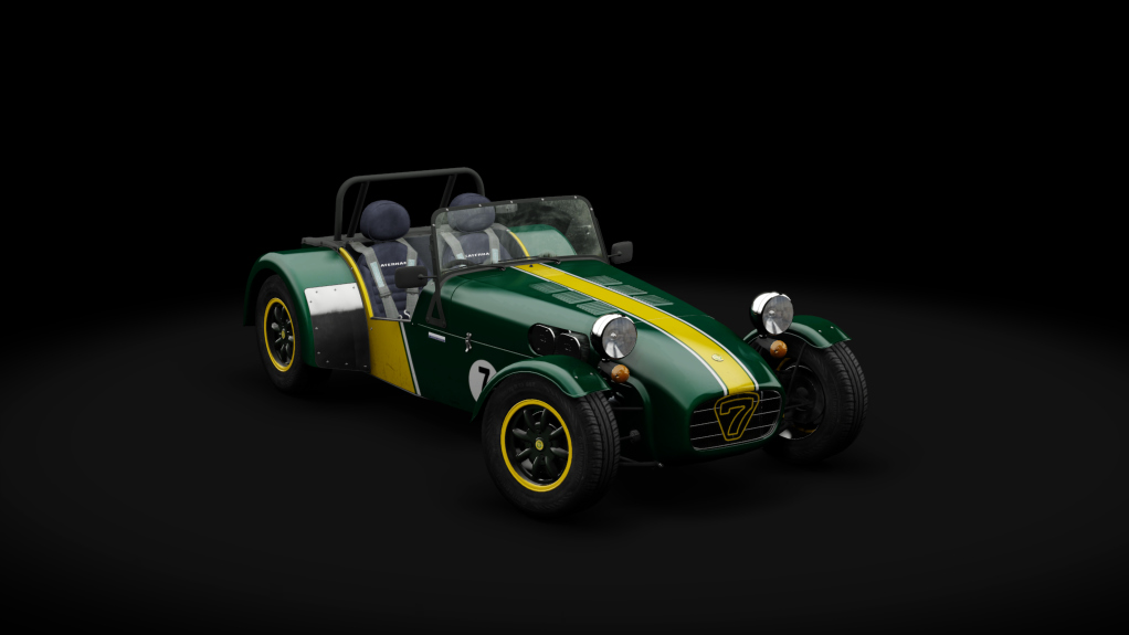 Caterham Super7 1700 Super Sprint RHD, skin f1team