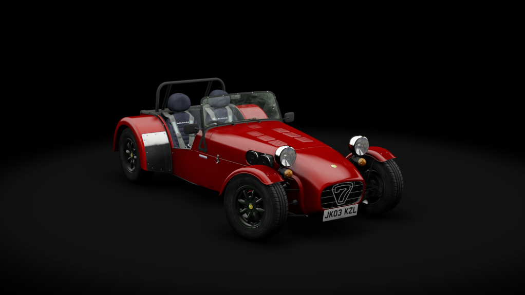 Caterham Super7 1700 Super Sprint RHD, skin red