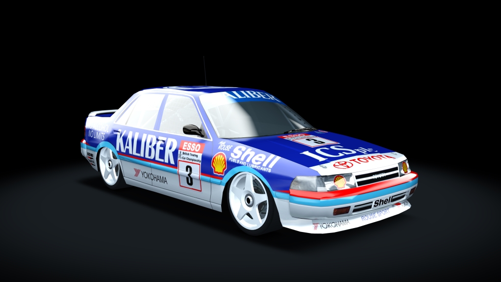 BTCC 1991 Toyota Carina, skin Rouse3