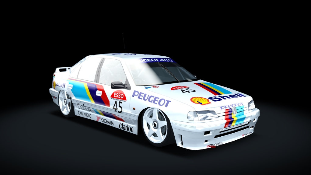 BTCC 1992 Peugeot 405 Mi16, skin Gravett45