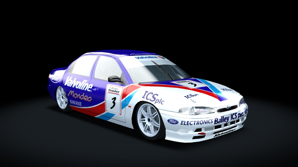 BTCC 1993 Ford Mondeo S1, skin Radisich3