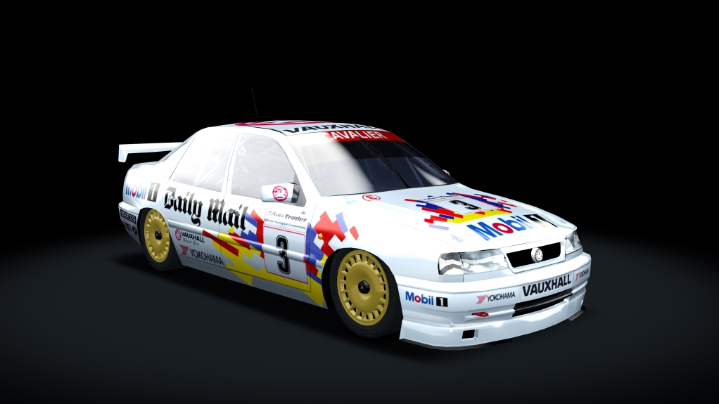 BTCC 1993 Vauxhall Cavalier, skin Cleland