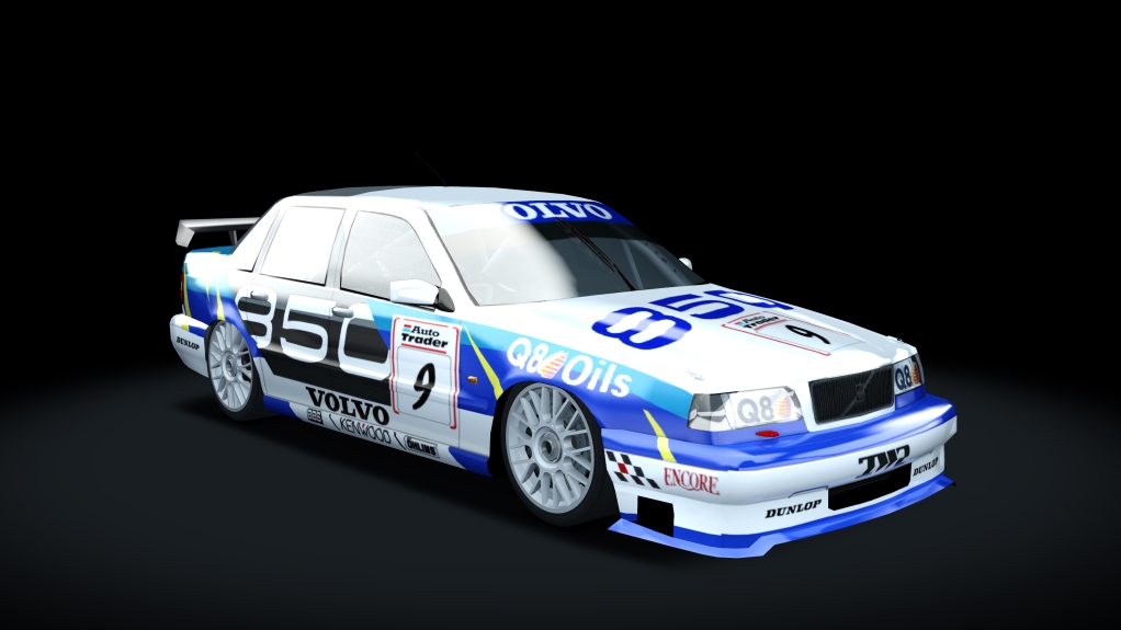 BTCC 1995 Volvo 850, skin Harvey9