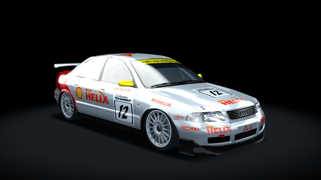 BTCC 1996 Audi A4, skin 12Biela