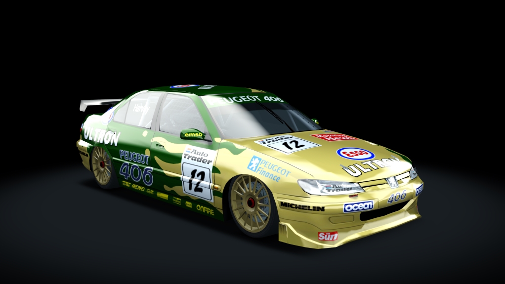 BTCC 1996 Peugeot 406, skin 12