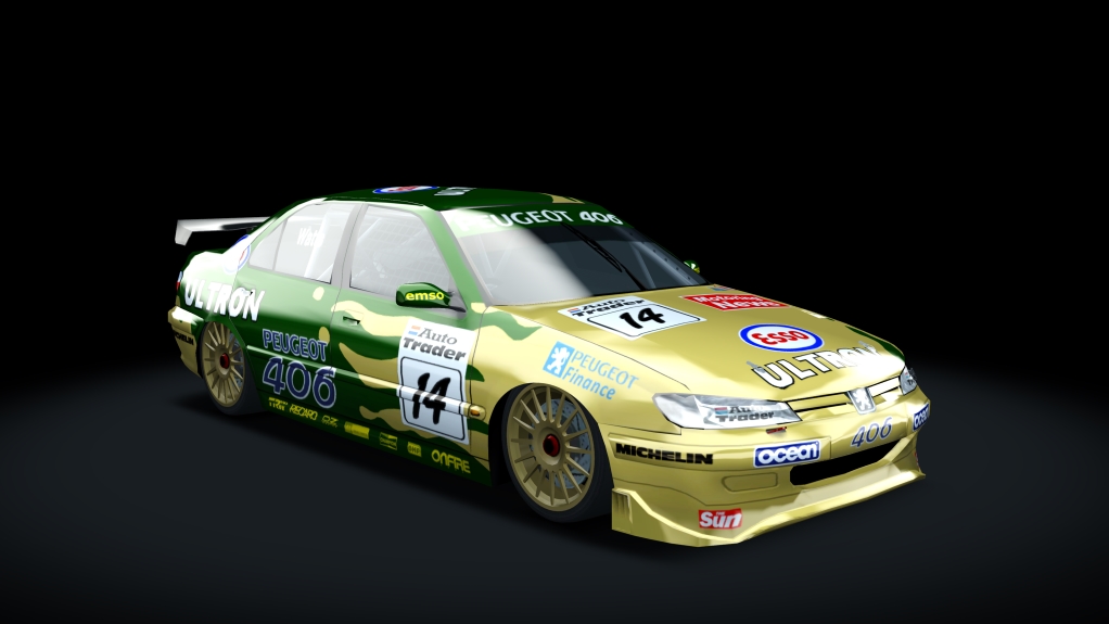 BTCC 1996 Peugeot 406, skin 14