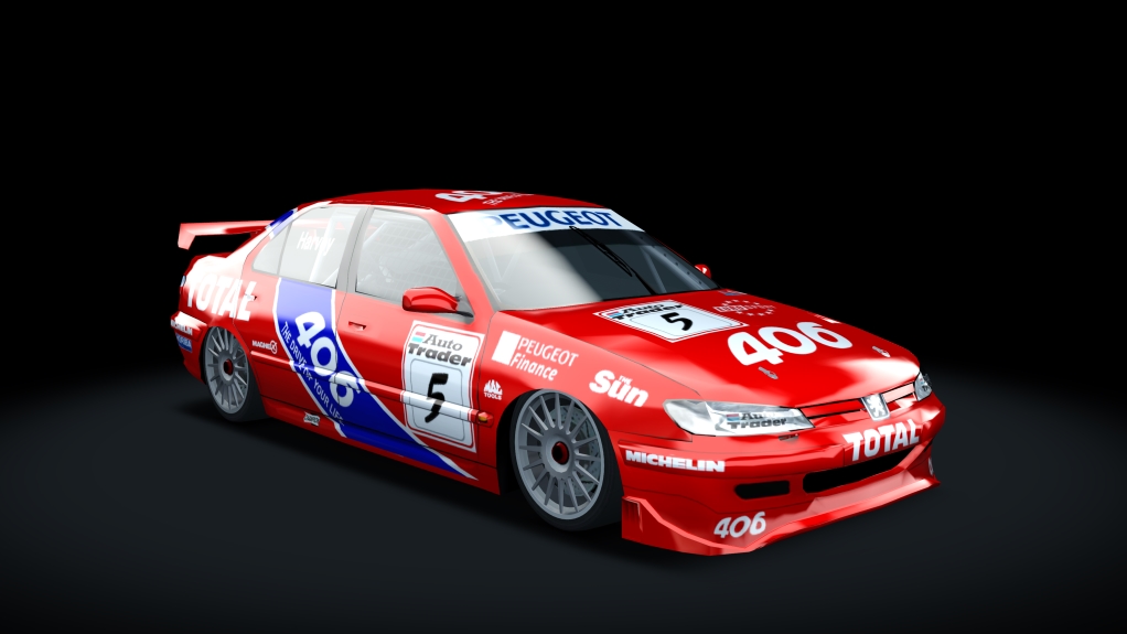 BTCC 1996 Peugeot 406, skin 5