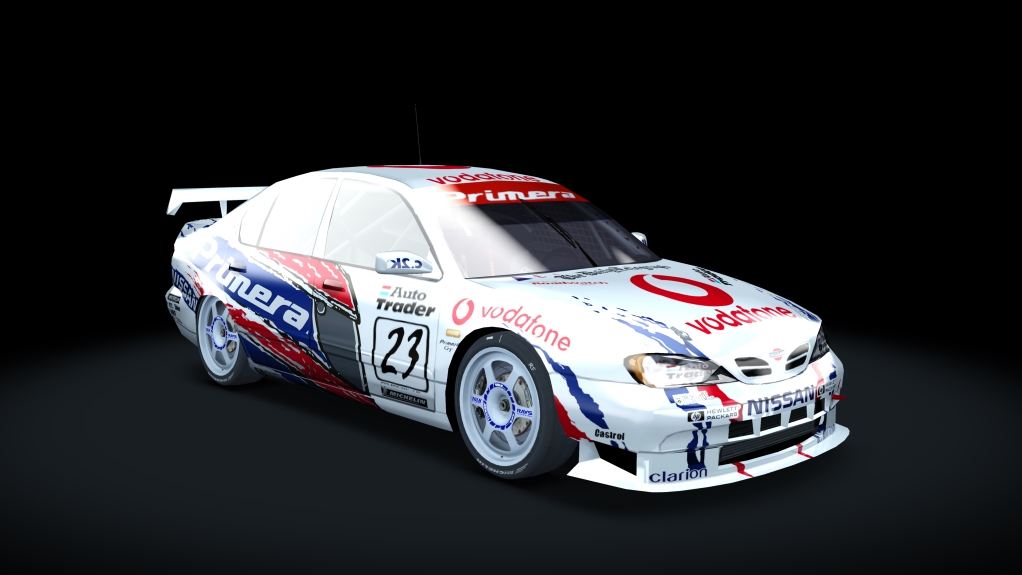 BTCC 1999 Nissan Primera, skin 23fl