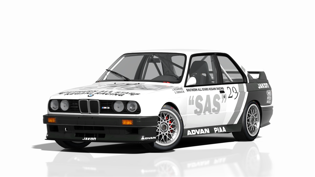 BMW M3 E30 Gr.A (JTC Div. II), skin jtcc sas 1989