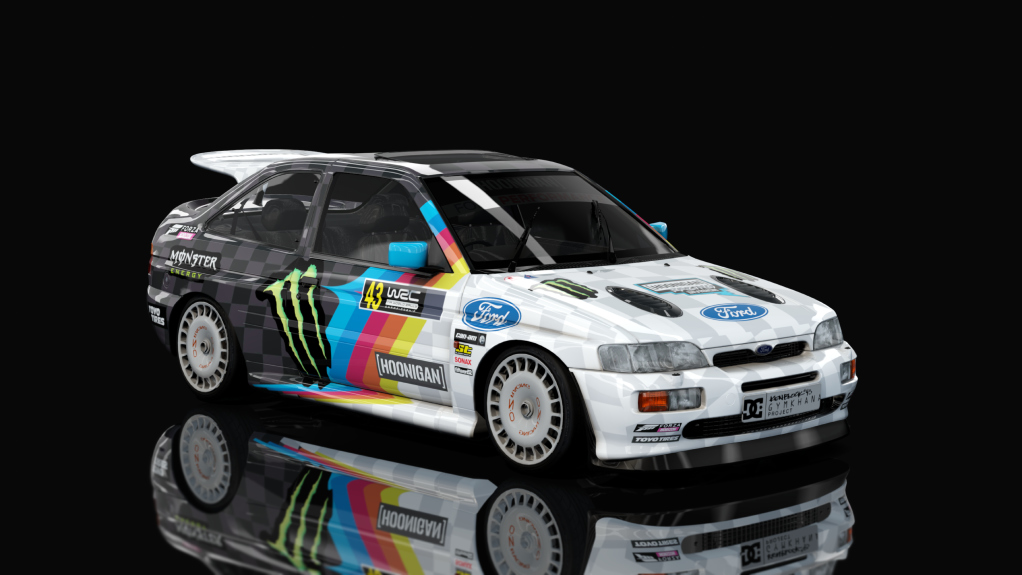 Ford Escort RS Cosworth Stage 2, skin Hoonigan Ken block