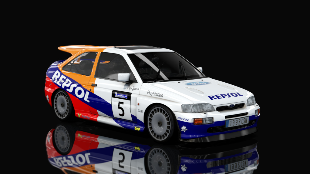 Ford Escort RS Cosworth Stage 2, skin REPSOL