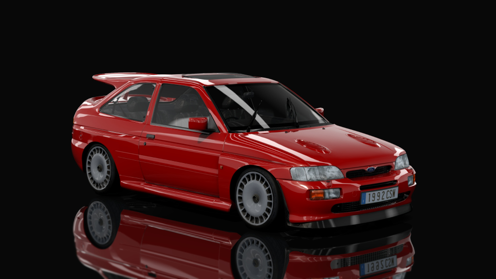 Ford Escort RS Cosworth Stage 2, skin Red