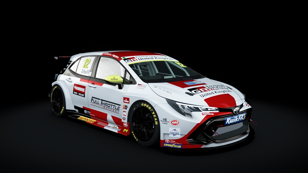 Toyota Corolla GR Sport, skin TGR 2024 12