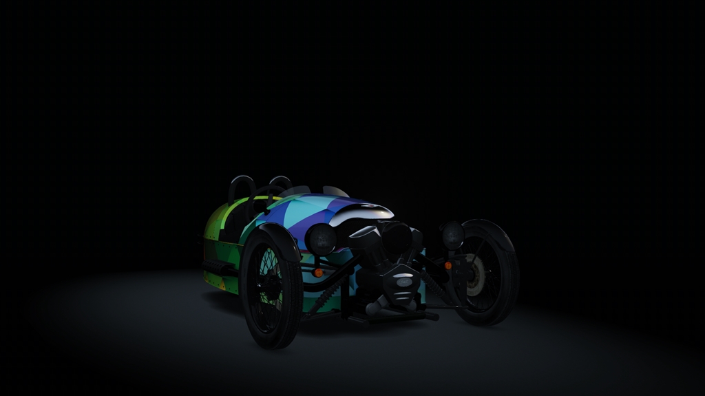 Morgan 3 Wheeler, skin cust_triangles