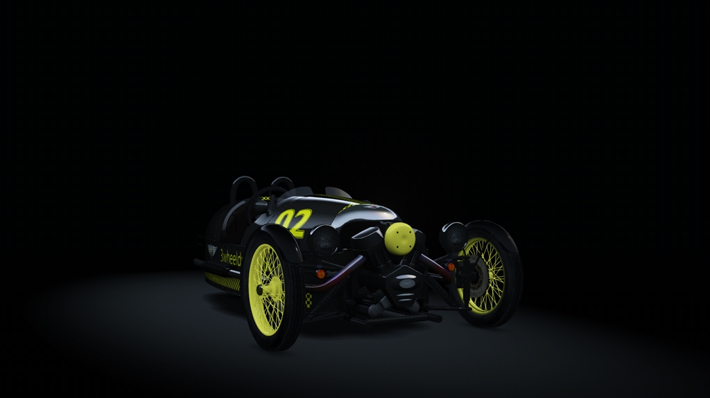 Morgan 3 Wheeler, skin cust_yellow