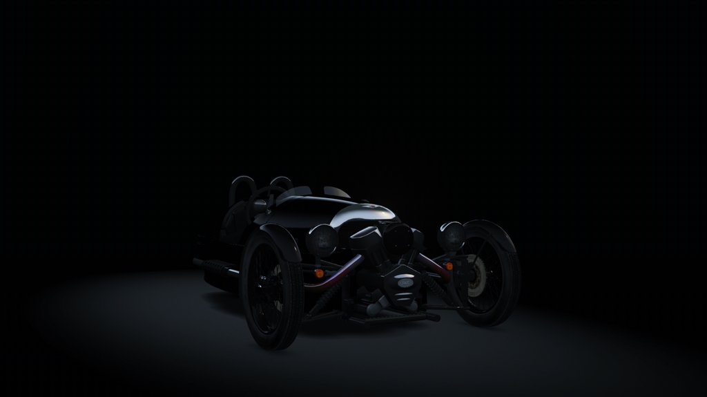 Morgan 3 Wheeler, skin sport_black