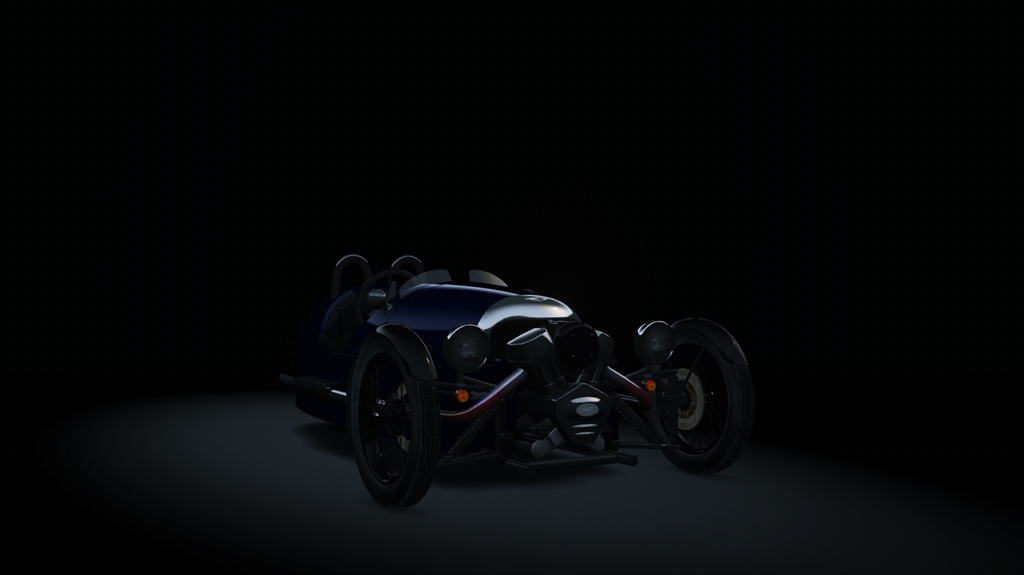 Morgan 3 Wheeler, skin sport_blue