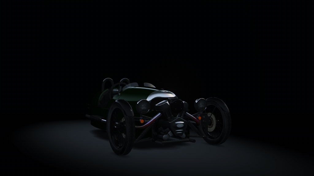 Morgan 3 Wheeler, skin sport_green