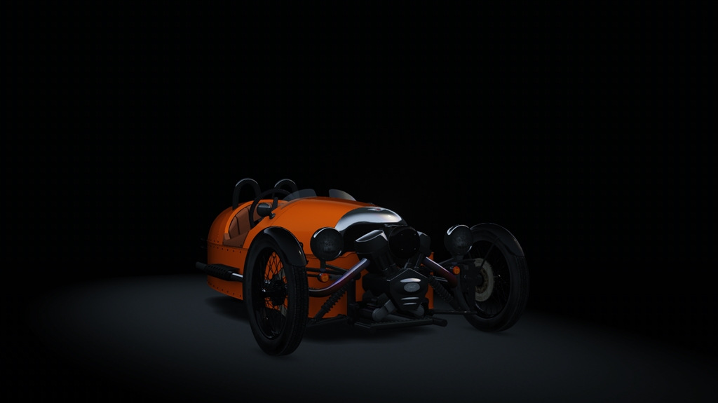 Morgan 3 Wheeler, skin sport_orange