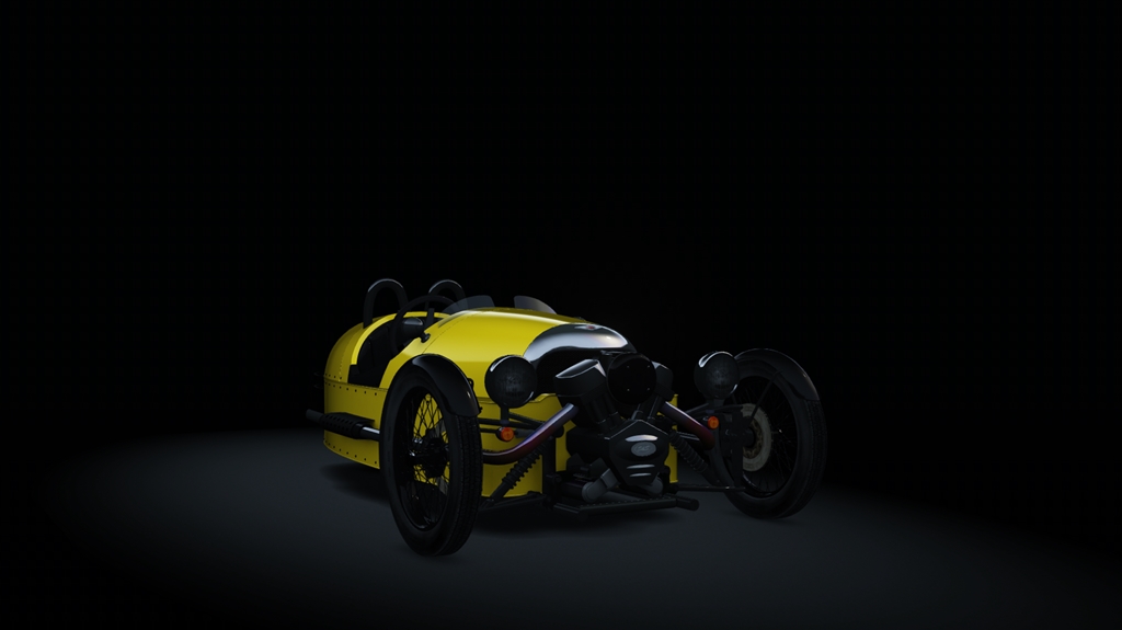 Morgan 3 Wheeler, skin sport_yellow