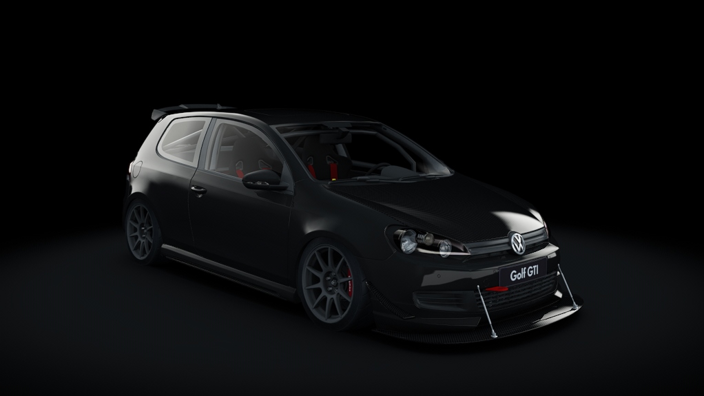 Volkswagen Golf GTi 2010 Track, skin Black Magic