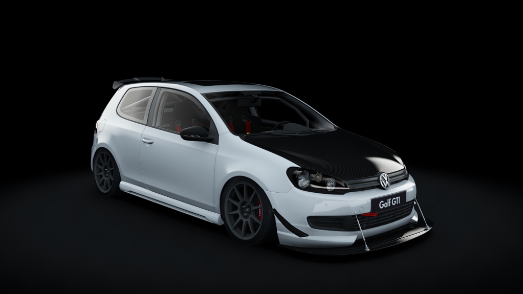 Volkswagen Golf GTi 2010 Track, skin Reflex Silver