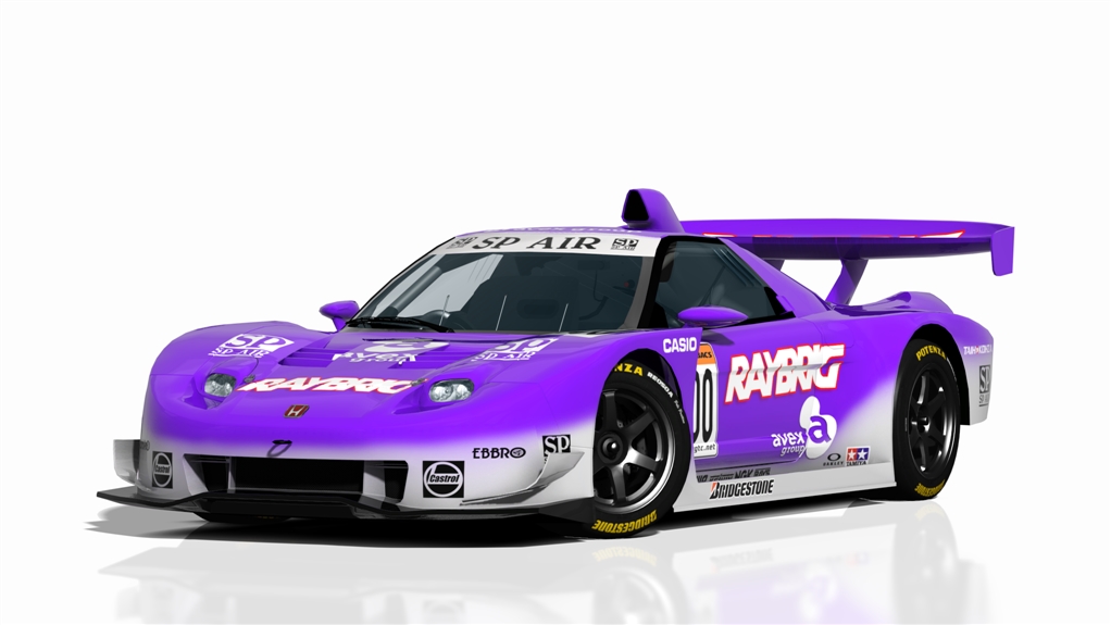 Honda NSX GT500 JGTC500 '00, skin 2000_Raybrig_100