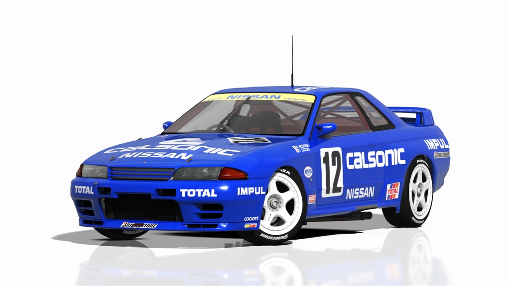 Nissan Skyline BNR32 Gr.A (JTC Div. I), skin Calsonic 12