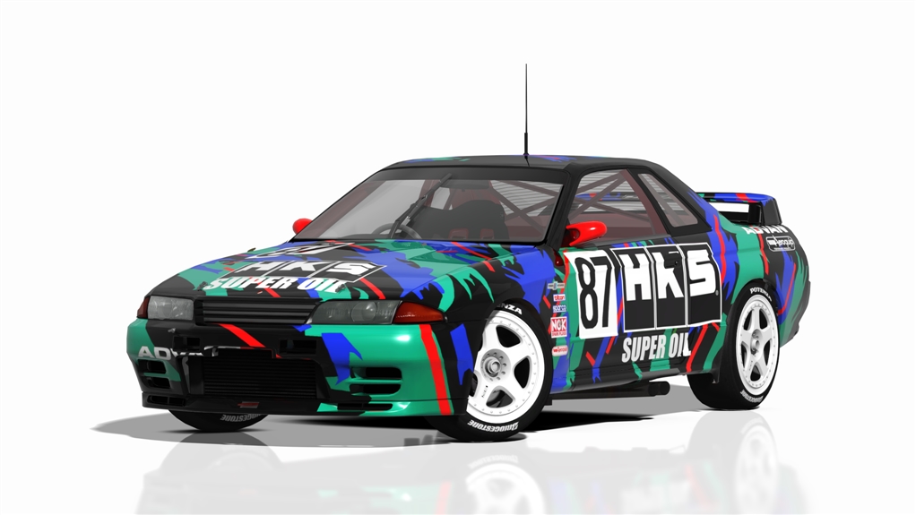 Nissan Skyline BNR32 Gr.A (JTC Div. I), skin HKS 87