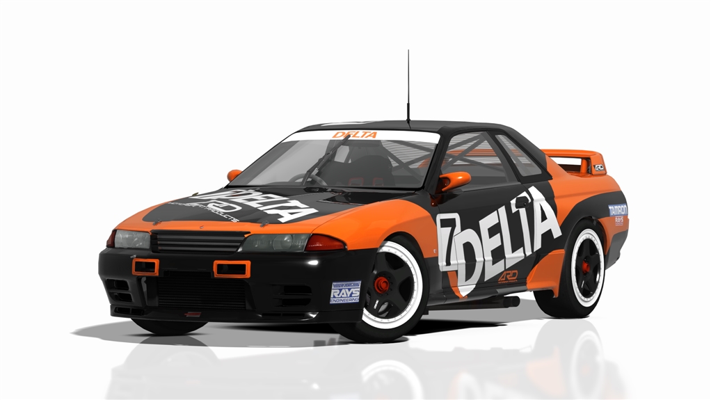 Nissan Skyline BNR32 Gr.A (JTC Div. I), skin delta_7