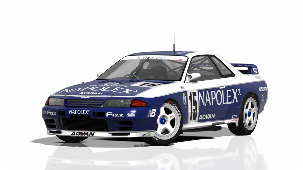 Nissan Skyline BNR32 Gr.A (JTC Div. I), skin napolexx_15