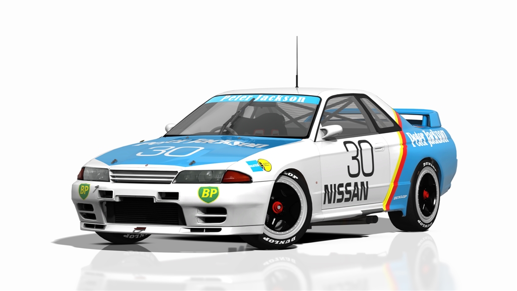 Nissan Skyline BNR32 Gr.A (JTC Div. I), skin peter_jackson_30