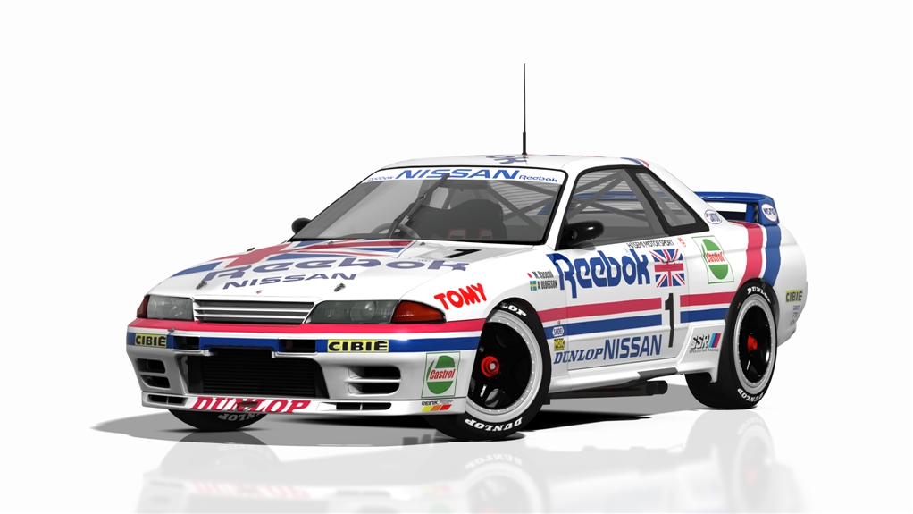 Nissan Skyline BNR32 Gr.A (JTC Div. I), skin reebok_skyline_1