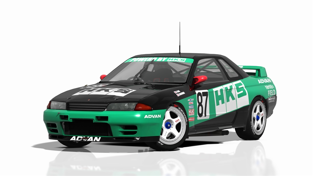 Nissan Skyline BNR32 Gr.A (JTC Div. I), skin team_hks_87