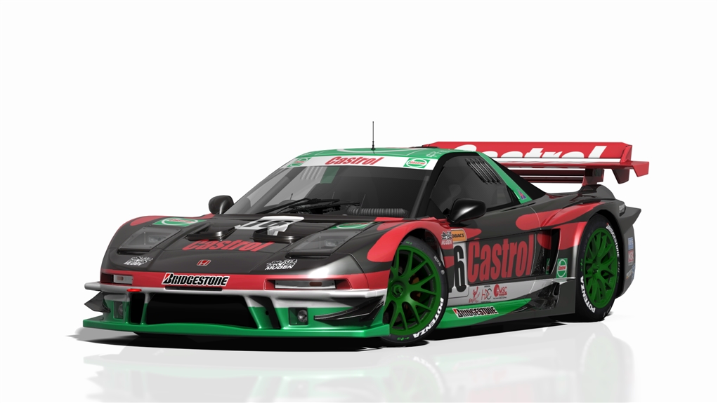 Honda NSX GT500 1998, skin Castrol_Mugen