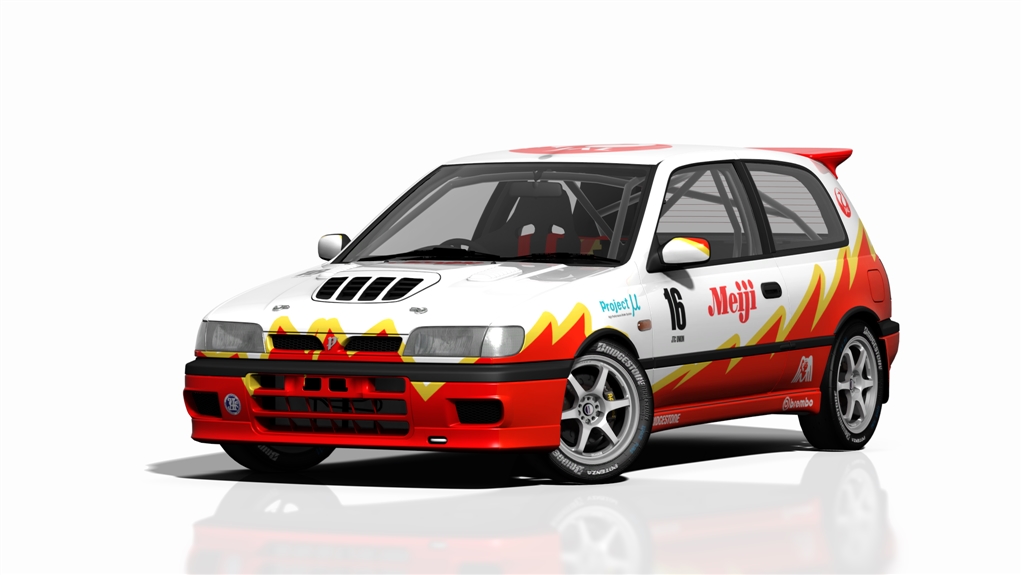 Nissan Pulsar GTI-R JTC 1992 (JTC Div. III), skin JTCfiction3