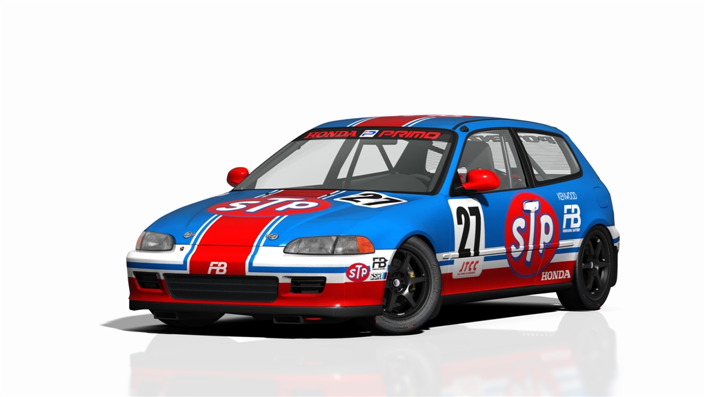 Honda Civic SiR-II 1991 (JTC Div. III), skin stp_27