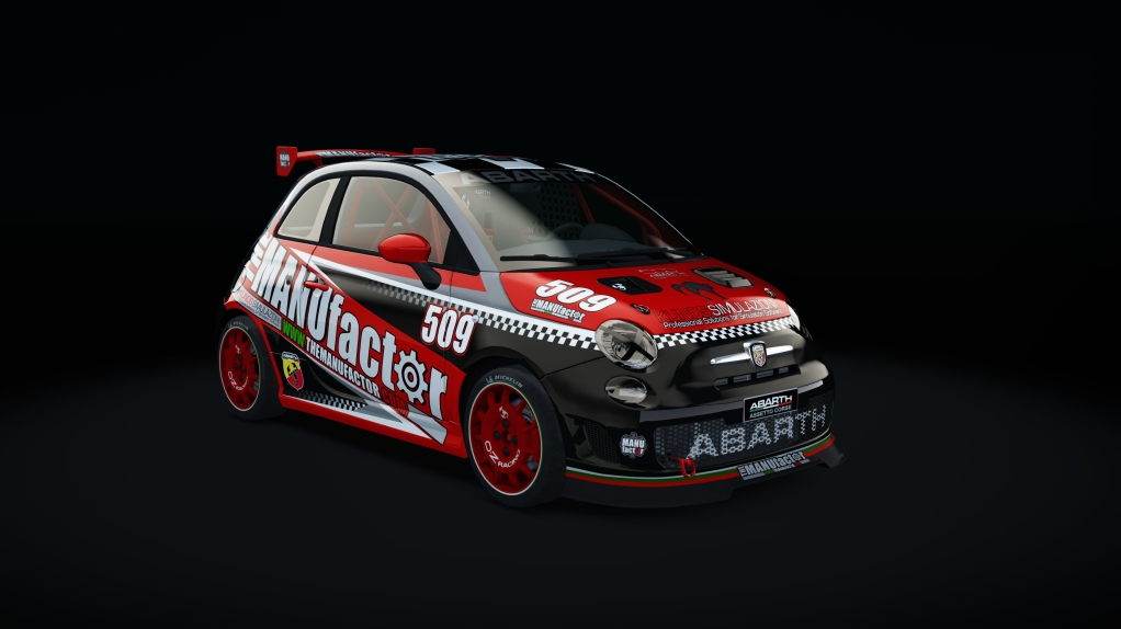 Abarth 500 Assetto Corse, skin ze_509