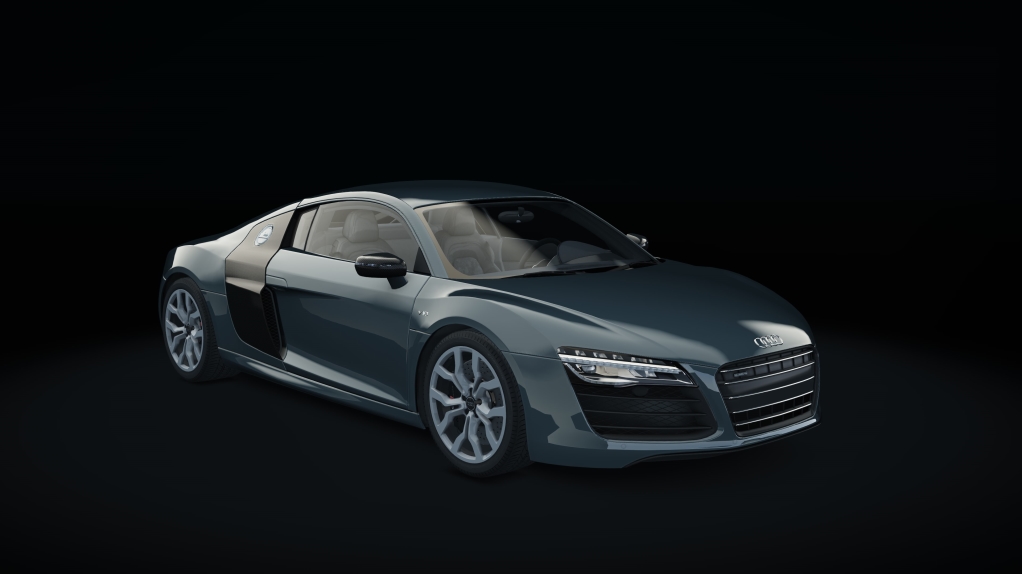 Audi R8 V10 Plus, skin 03_daytona_gray_pearl