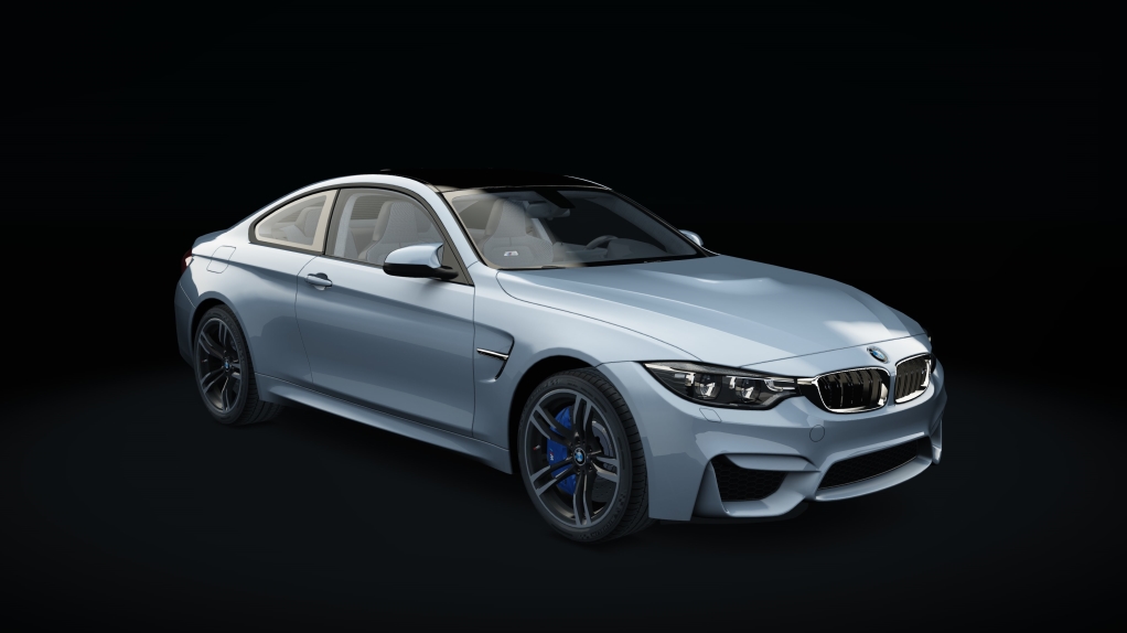 BMW M4 Akrapovic, skin silverstone_ii_metallic