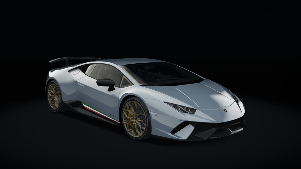 Lamborghini Huracan Performante, skin grigio_thalasso