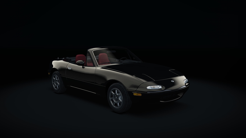 Mazda Miata NA, skin 13_black_red_lim