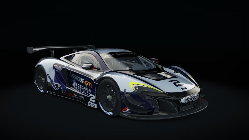 McLaren 650S GT3, skin racing_2