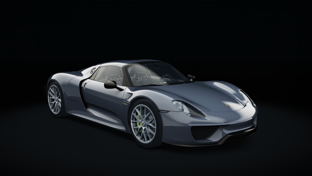 Porsche 918 Spyder, skin 09_gt_silver_metallic