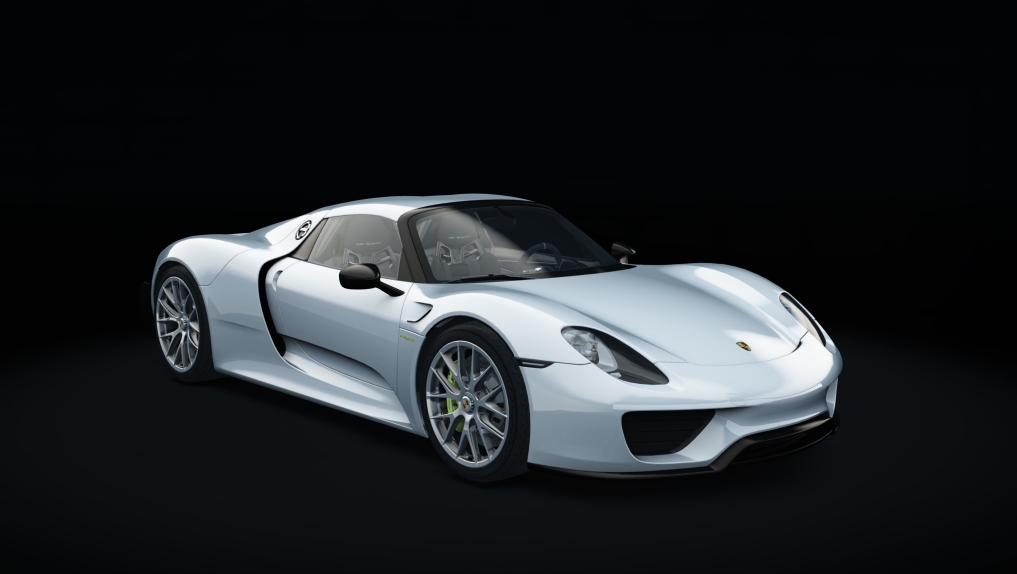 Porsche 918 Spyder, skin 14_white