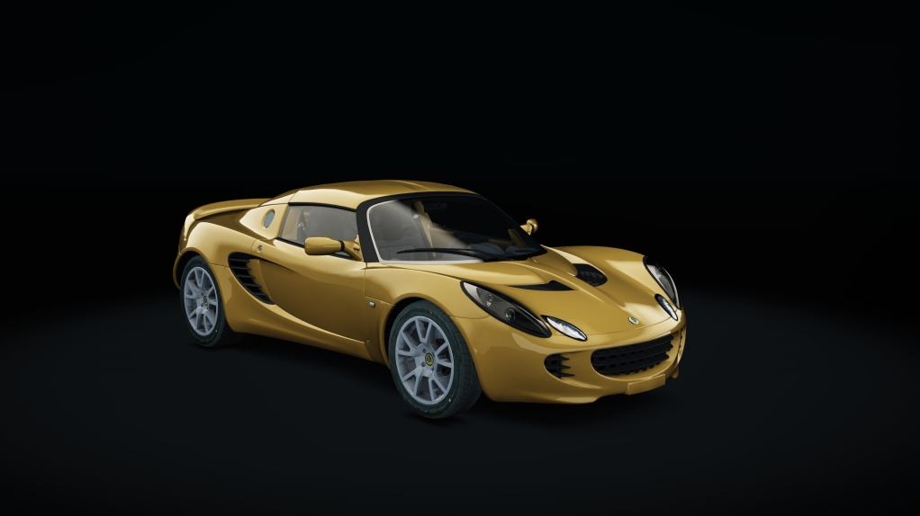 Lotus Elise SC Step1, skin Chrome_Orange