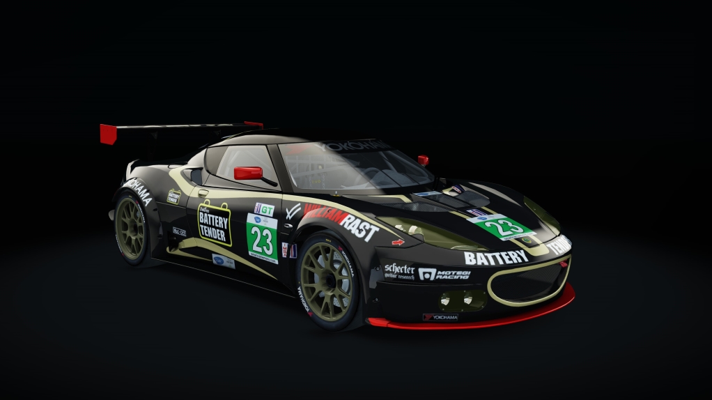 Lotus Evora GX, skin battery_tender