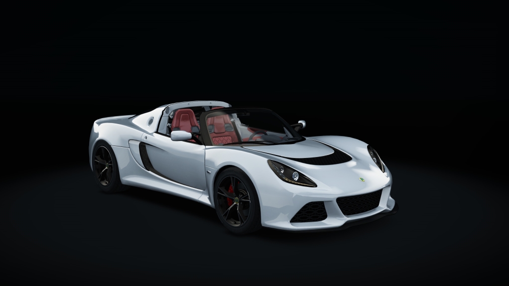 Lotus Exige S roadster, skin Aspen_White